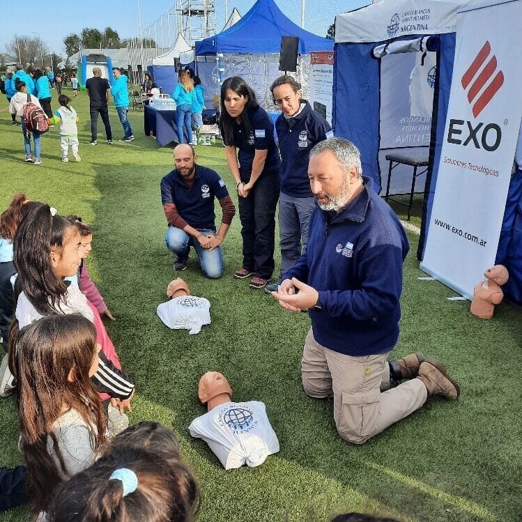 Día de la niñez en Racing
