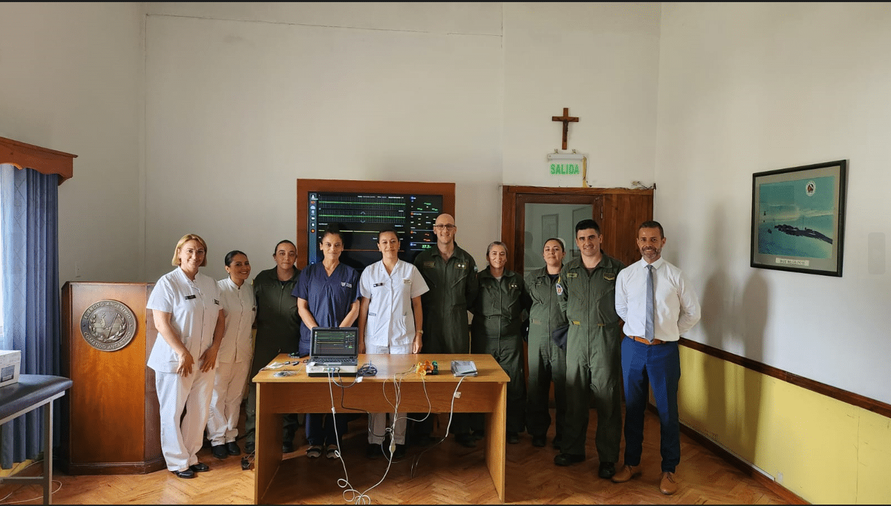 EXO capacitó al personal de sanidad que invernara en las bases antárticas