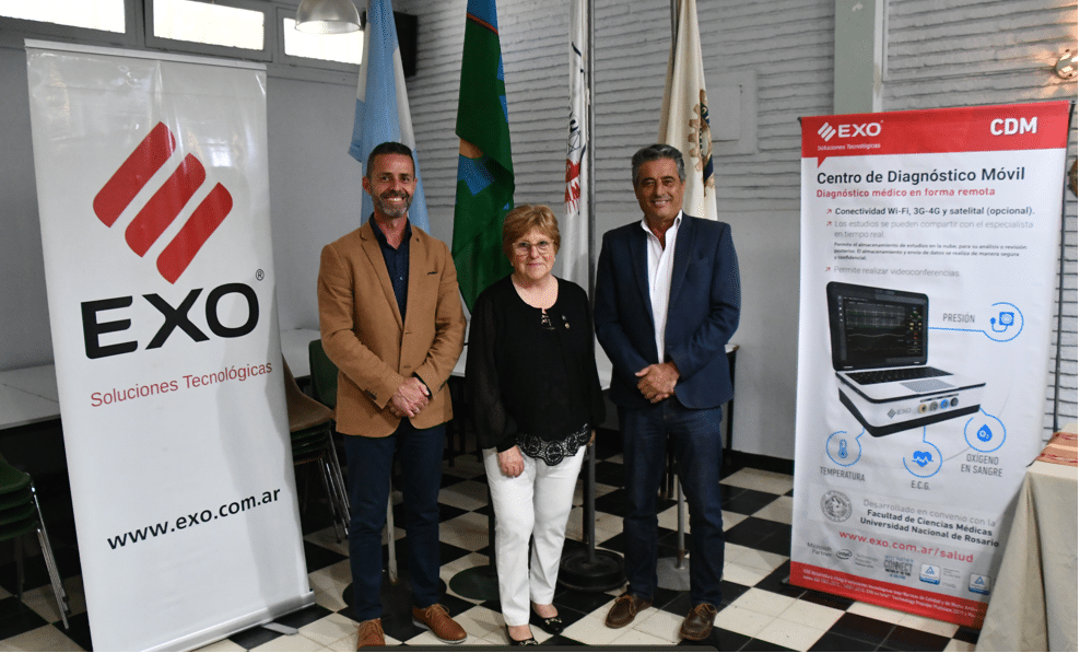 El Rotary Club de Lobos dona equipos de EXO a centros de primeros auxilios